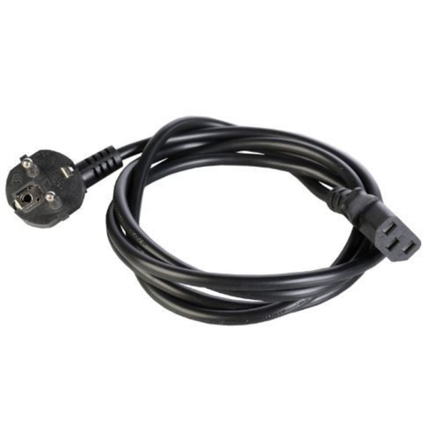 Power Cord 10A EUROPE CEE7 IEC320-C15 resmi
