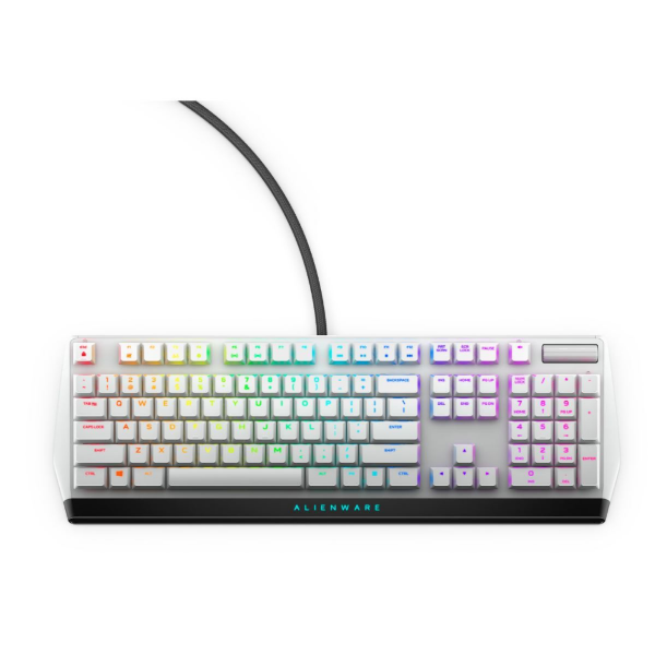 Alienware 510K Low profile RGB Mechanical Gaming Keyboard AW510K Luna resmi
