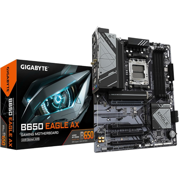 B650-EAGLE-AX 8000MHz OC DDR5 AM5 M.2 HDMI DisplayPort mATX Anakart resmi