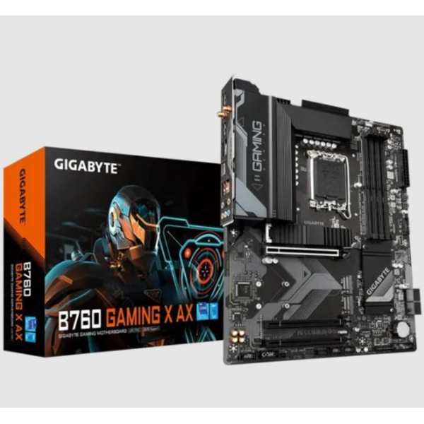 B760 GAMING X AX 7600MHz OC DDR5 LGA1700 M.2 HDMI DP ATX Anakart resmi