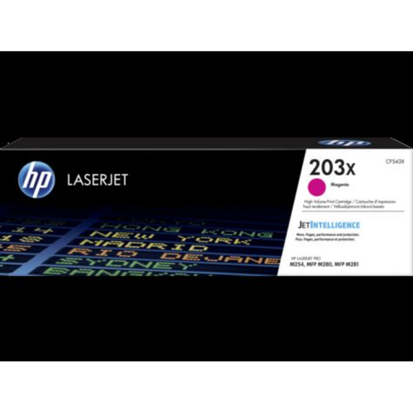 No 203X Kırmızı 2500 Sayfa Lazer Toner resmi
