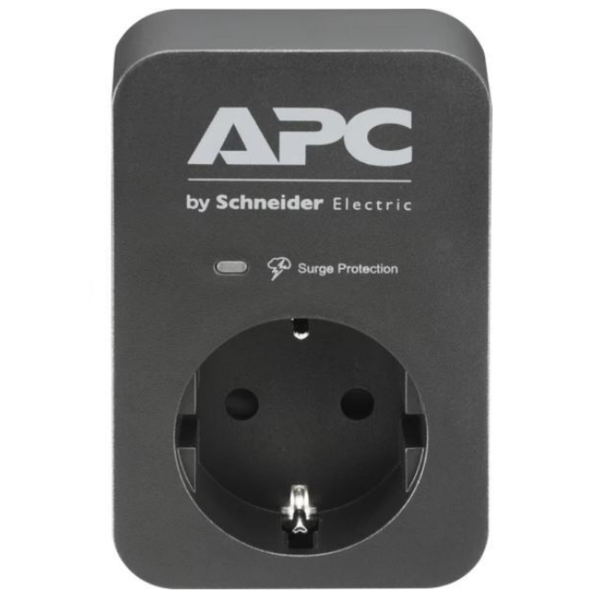 Tekli Akım Korumalı Priz 230V Gri resmi