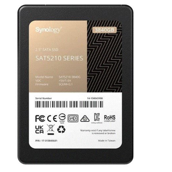 3.84TB SAT5210 PCI-3.0 530-5500MB/s 2.5'' SSD resmi