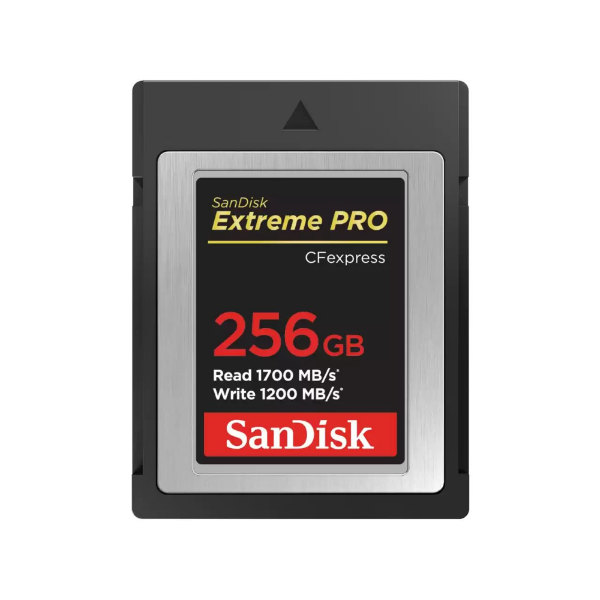 Extreme Pro 256GB 1700 MB/s CFexpress Type-B resmi
