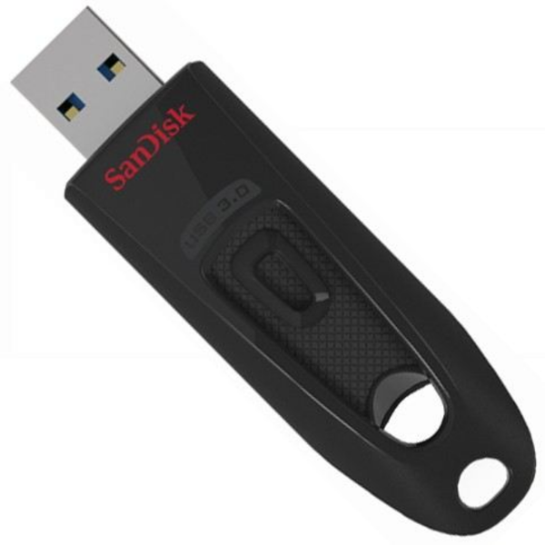 64GB Ultra USB 3.0 Siyah USB Flash Bellek resmi