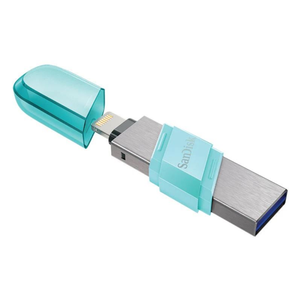 64GB Ice Mint iXpand Flash Drive Flip resmi