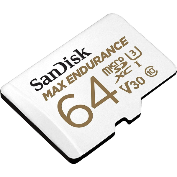 64GB Max Endurance microSDXC + SD Adapter 100/40MB/s Hafıza Kartı resmi