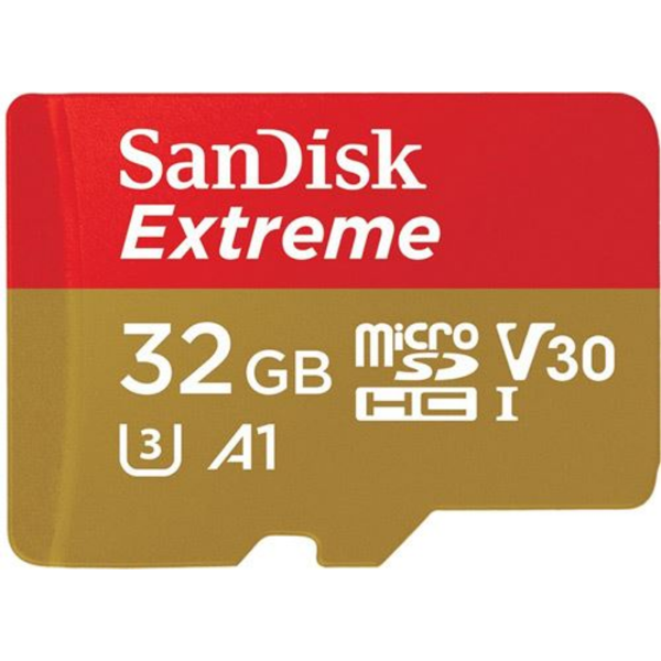 32GB Extreme 100MB/s A1 Class 10 UHS-I microSDXC Hafıza Kartı resmi