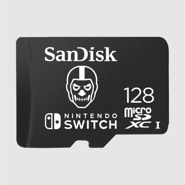 128GB Nintendo Fortnite SDXC 100MB/s MicroSD CARD resmi