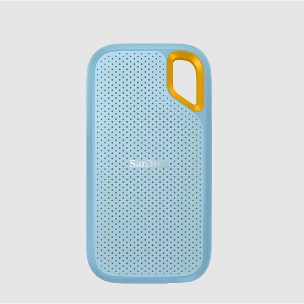 4TB Extreme Portable SSD 1050MB/s 1000MB/s Sky Blue resmi
