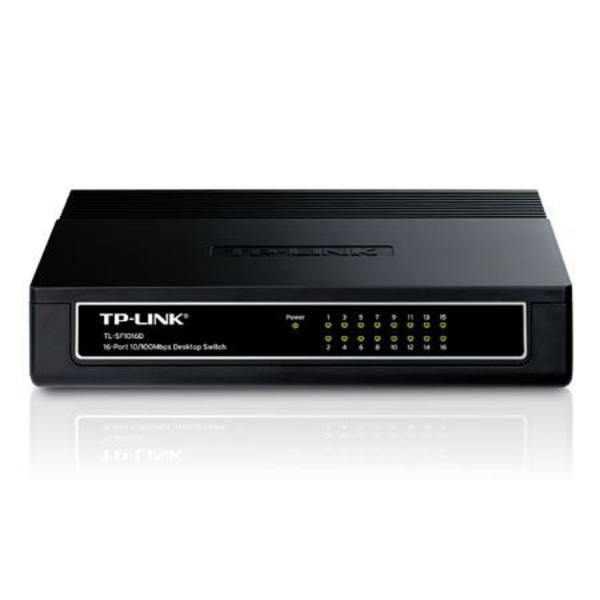 10/100Mbps 16xPort %70 Güç Tasarruflu Tak Kullan Switch resmi