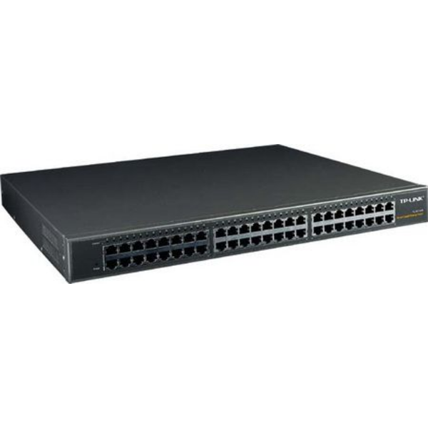 10/100/1000Mbps 48xPort %70 Güç Tasarrufu Raf Tipi Switch resmi