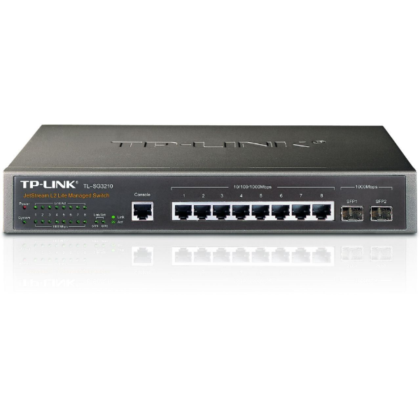 10 PorT 10/100/1000 2 Gigabit SFP Y resmi
