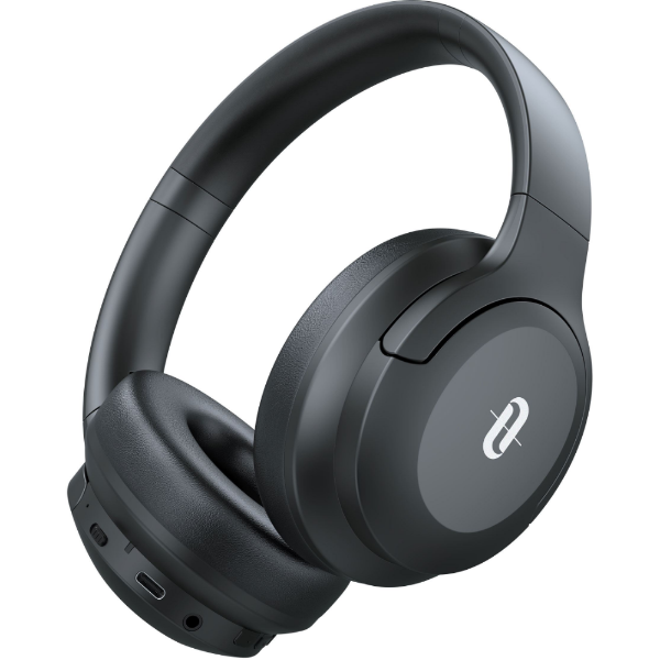 40 mm Sürücülü Kafaüstü Bluetooth Kulaklık 20 Saat Müzik BT 5.3 Siyah resmi