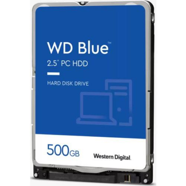Blue PC Mobile Hard Drive 500GB resmi