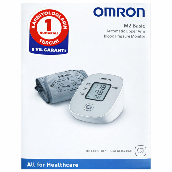 Omron M2 Basic HEM-7121J-E Koldan Ölçer Tansiyon Aleti