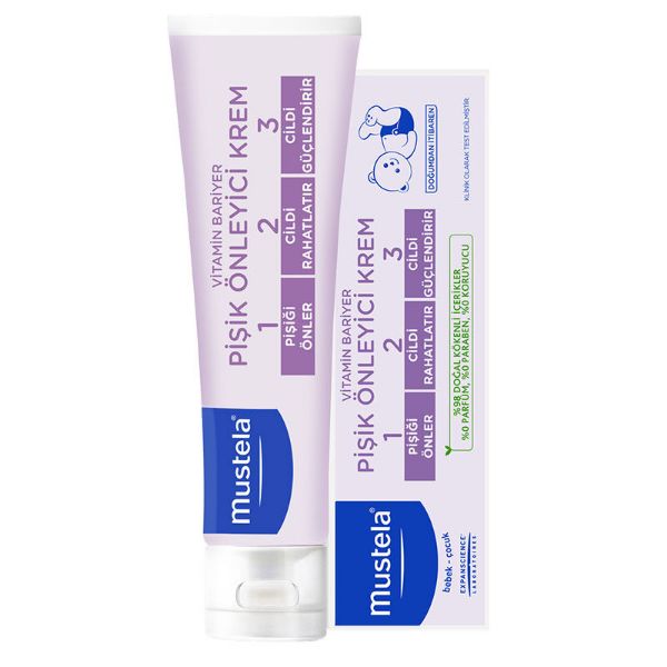 Mustela Vitamin Barrier 1.2.3 Pişik Kremi 50 ml