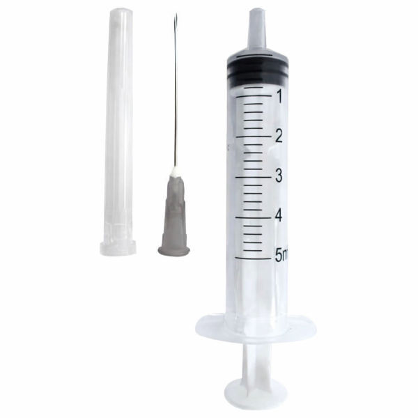 Berika Enjektör 5 cc 3 Parça Siyah 250'lik Kutu