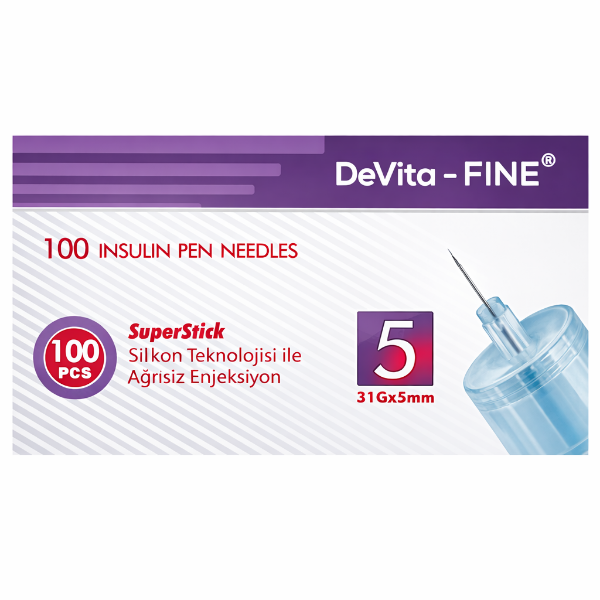 Devita Fine 31g 5 mm İğne Ucu