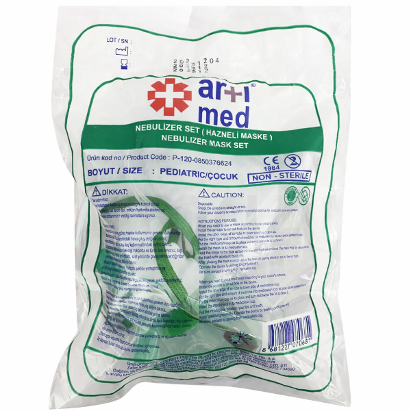 Artımed Nebulizatör Maske Seti Çocuk